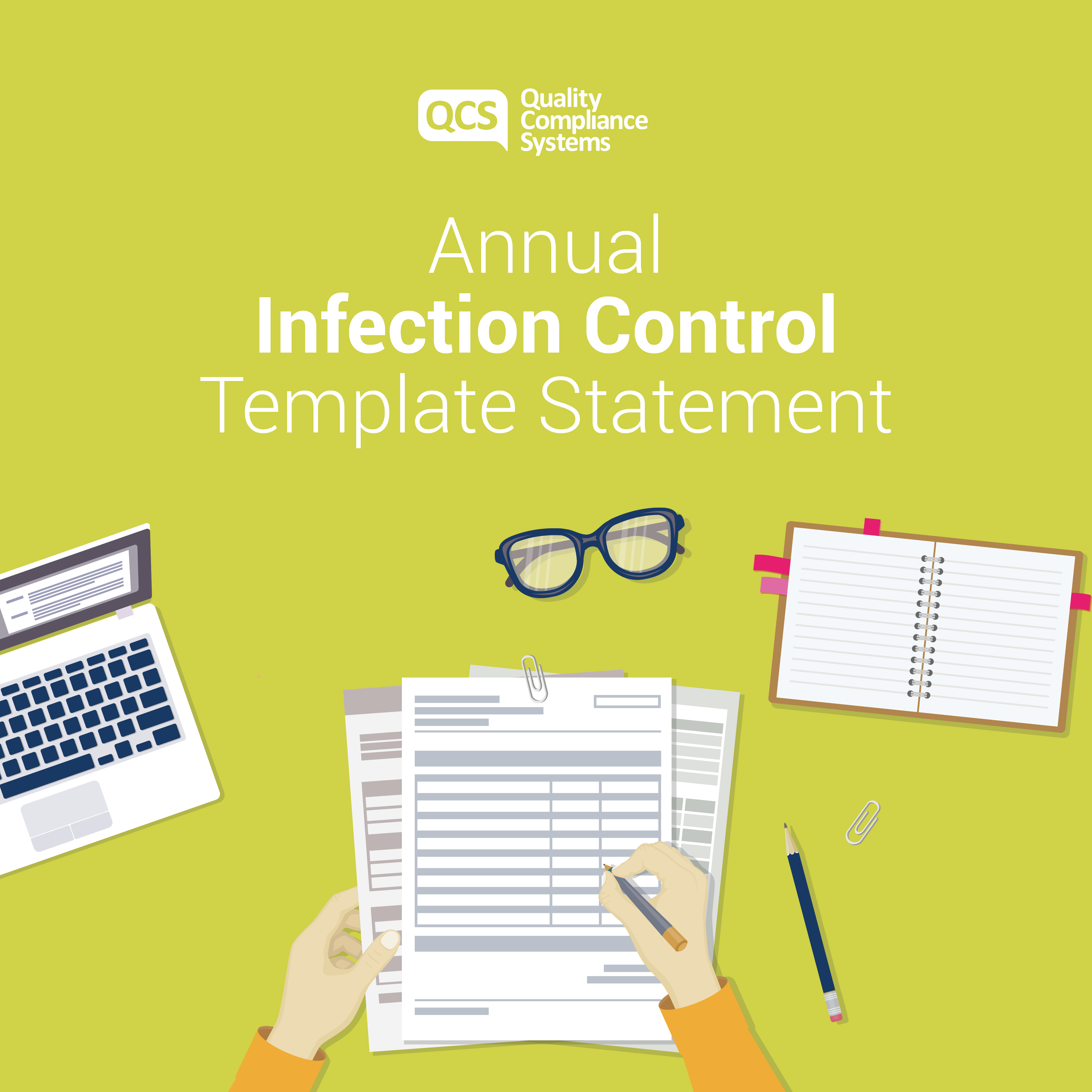 Download the Annual Infection Control Template Statement QCS