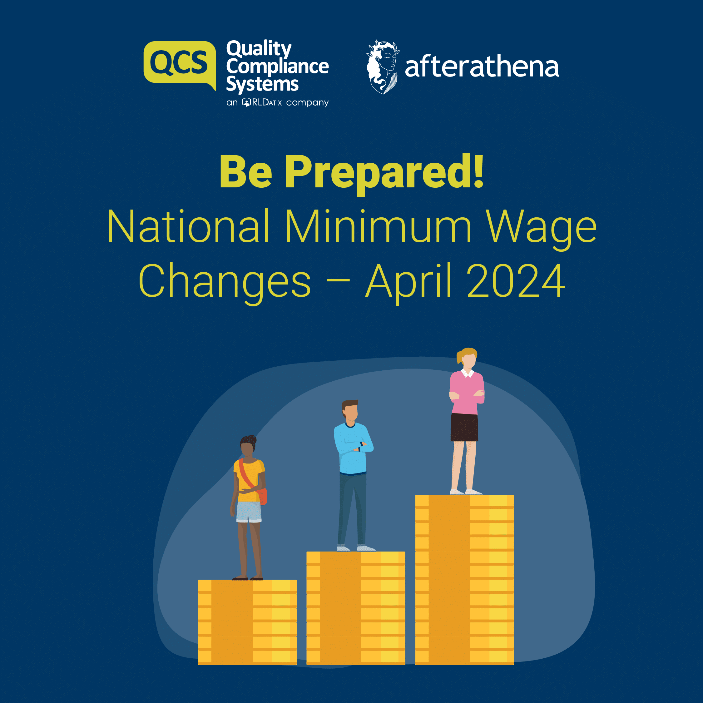 Be Prepared! National Minimum Wage Changes – April 2024 | QCS